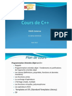 Premiere Partie Cours de C++Master1(2012-2013)