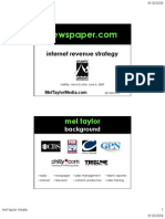 Download Newspaper Web Revenue Strategy 61009 by Mel Taylor Media SN16341208 doc pdf