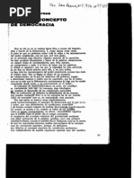 Marzoa (1976). Sobre El Concepto de Democracia