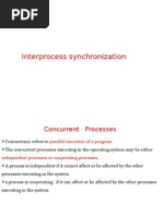 1 Interprocess Synchronization