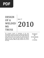 MBW Truss - Report PDF