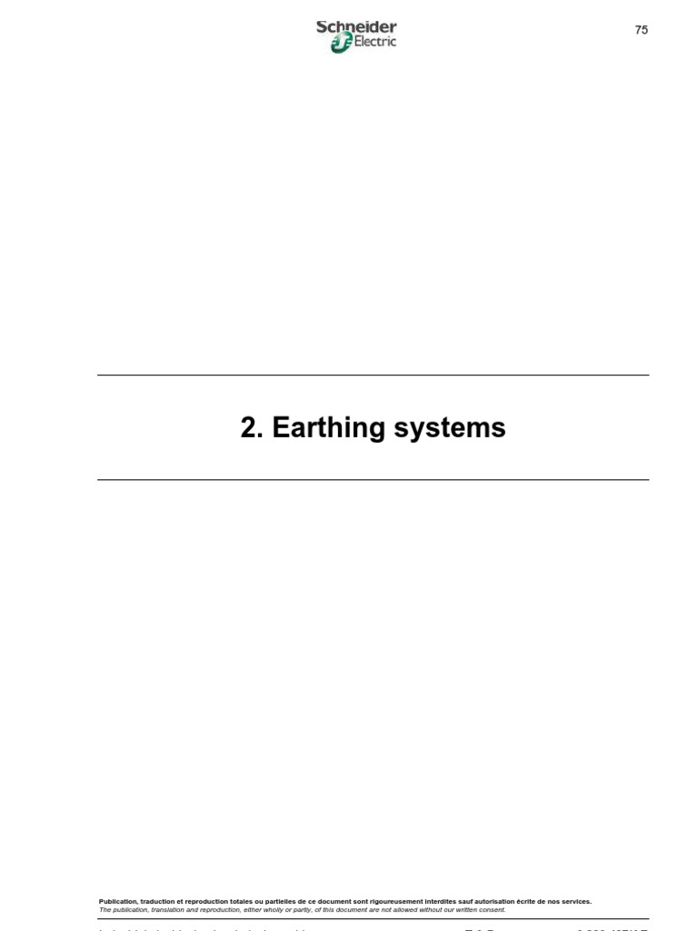 Earthing Systems | PDF | Science & Mathematics