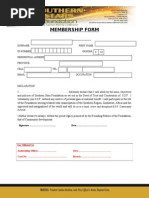 ANC Membership Application Form | PDF