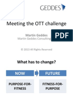 Meeting the OTT challenge