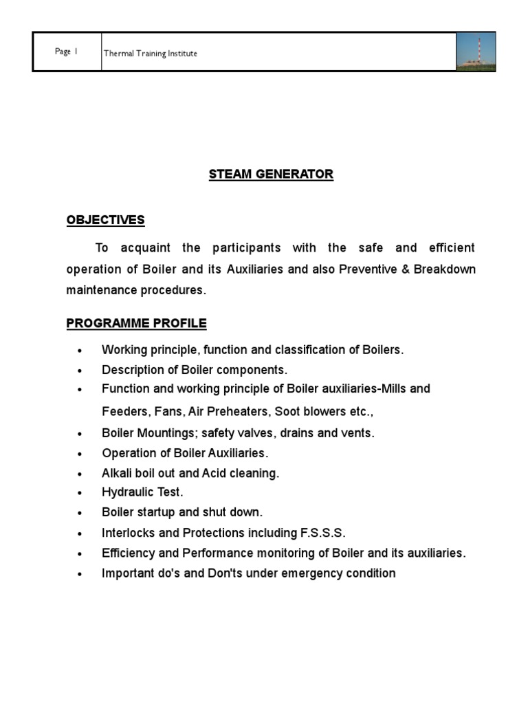 THERMAL POWER PLANT SAFETY MANUAL PDF visual data 7