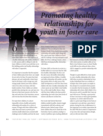 Promoting Healthy Relationships With Children in Foster Care