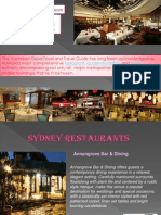 Best Sydney Restaurant