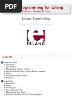 Metaprogramming For Erlang. Abstract Format & Core