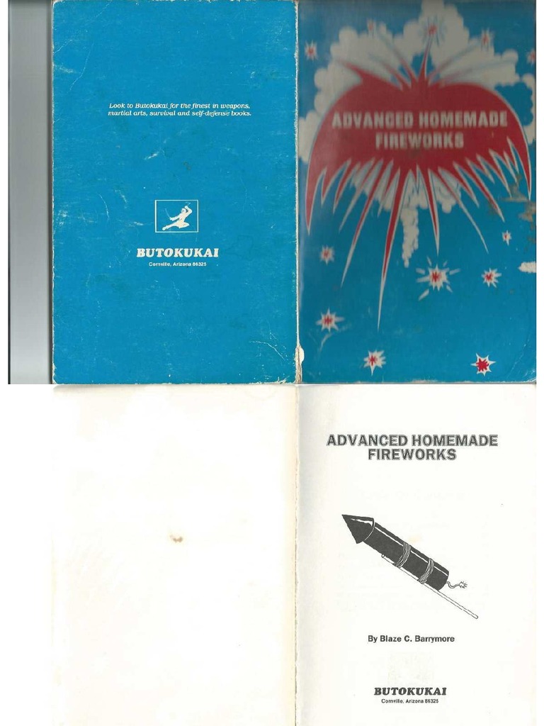 Advanced Homemade Fireworks | PDF