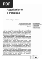 Paulo S. Pinheiro - Autoritarismoe transição