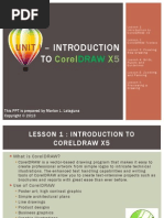 Download Unit I  Introduction to CorelDRAW X5pptx by mllalaguna SN163435149 doc pdf