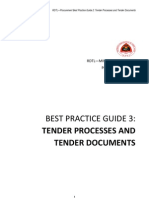 3 Procurement Best Practice Guideline Tender Process en PDF