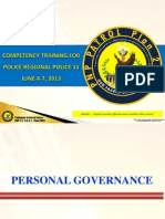 Personal Governance