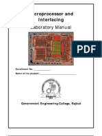 Microprocessor Lab Manual SEM IV 2013