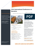 2014 Narrative Conference CFP