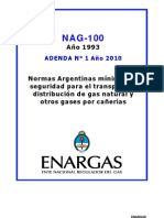 Normativa Enargas Adenda - Nag100