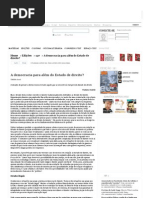 ART_democracia para além do Estado de direito_Rev Cult_11Jul13