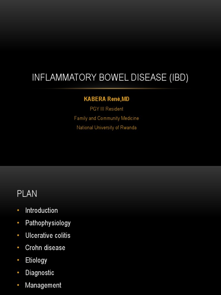 Overview of Inflammatory Bowel Disease | PDF