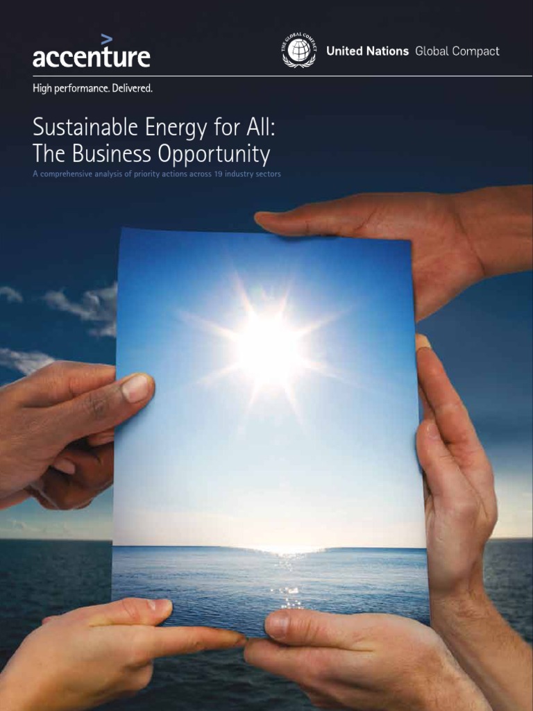 (Accenture) Sustainable Energy For All The Business Opportunity | PDF ...