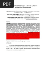 A COMPREENSÃO DO MULTICULTURALISMO NA VISÃO DOS ALUNOS DE GRADUAÇÃO (Salvo Automaticamente)