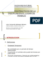 Aspectos Prácticos de La Disciplina en El Lugar de Trabajo