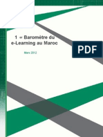 1er Baromètre du e-Learning au Maroc - Mars 2012 final comp2