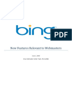 Bing--NewFeaturesForWebmasters