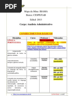 152 Mapa Da Mina Ibama 2013 Cursos Cespe