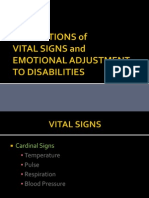 OT6 - Vital Signs and Eval of Emotional Edjustment