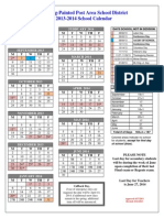 Revised Calendar Approved 8 2013