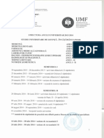 Structura Anului Universitar 2013-2014