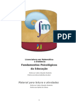 Fundamentos Psicologicos Da Educacao Parte1 15jul2013