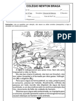 Ciclo da água na canção Planeta Água