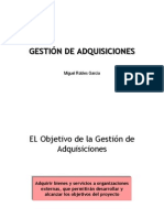 Unidad 6 - Gestión de Adquisiciones