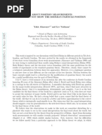Download About Position Measurements Which Do Not Show The Bohmian Particle Position WWWOLOSCIENCECOM by Fausto Intilla SN16351609 doc pdf