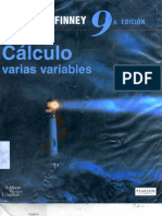 Cálculo varias variables, 9na Edición - Thomas & Finney - ByPriale