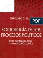 DI TELLA -Sociologia de Los Procesos Politicos