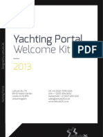 Welcome Kit Document 2013 - Yachting Portal For Joomla