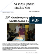 Santa Rosa Fund Newsletter Issue 32
