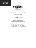 Download Madam Aishah - A Study of her age at the time of her marriage with Prophet Muhammad by Khurram Zaid SN16352325 doc pdf
