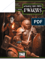 Advanced Race Codex - Dwarves