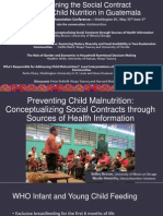 Examining The Social Contract Through Child Nutrition in Guatemala