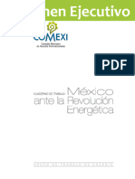 Resumen Ejecutivo Del Cuaderno de Trabajo: "México Ante La Revolución Energética"