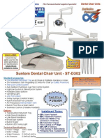 01 suntem dental chair unit - st-d302