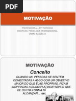 Liderança e motivação para psicologia organizacional 2010