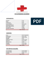 Kit de Primeiros Socorros