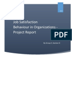 BIO Project - Job Satisfaction - Sec D