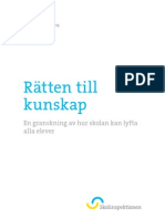 Kvalitetsgranskning Om Grundskolan 2010