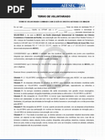 Termo de Voluntariado - Corrigido 2013 ( Segunda )