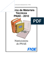 Cadernos de Materiais Técnicos PNAE